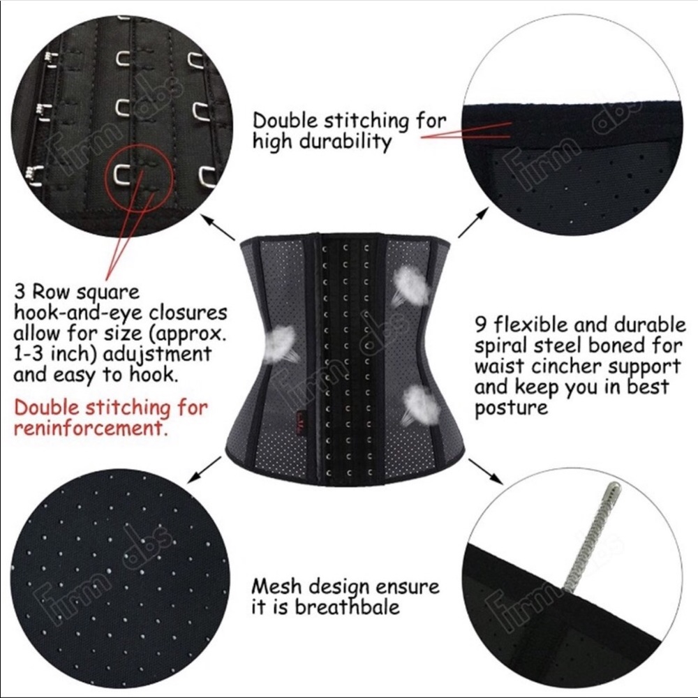 Purple Waist Trimmer Corset - Picture 9 of 10